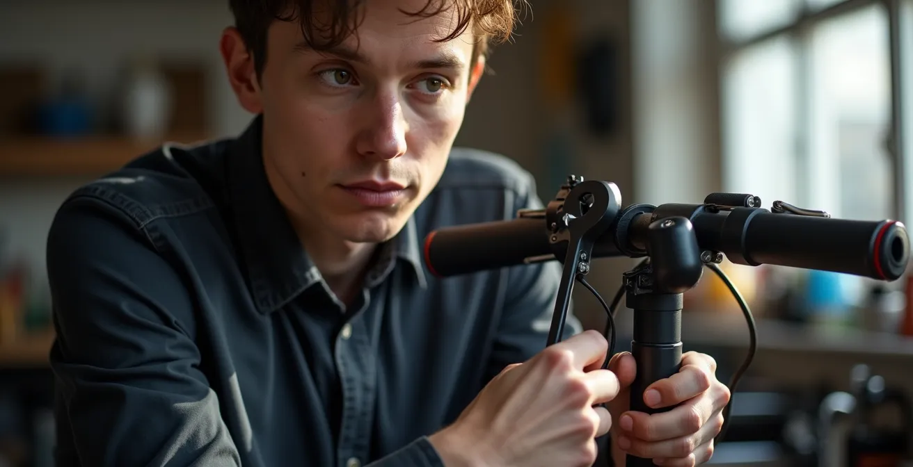 Wartung des E-Scooter Lenkergelenks für sichere Fahrt