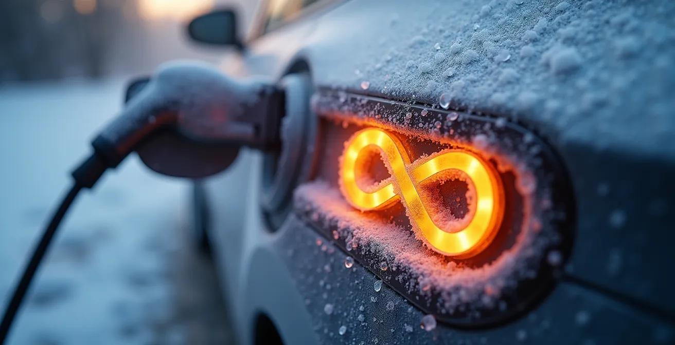 Wärmeverlust beim Elektroauto im deutschen Winter